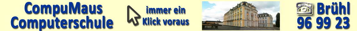 Willkommen bei Computerschule Brühl für jung & alt. Nutzen Sie Windows, Lernen Sie Word, Excel, Internet und Grafikbearbeitung in der Computerschule ganz in Ihrer Nähe von Brühl
